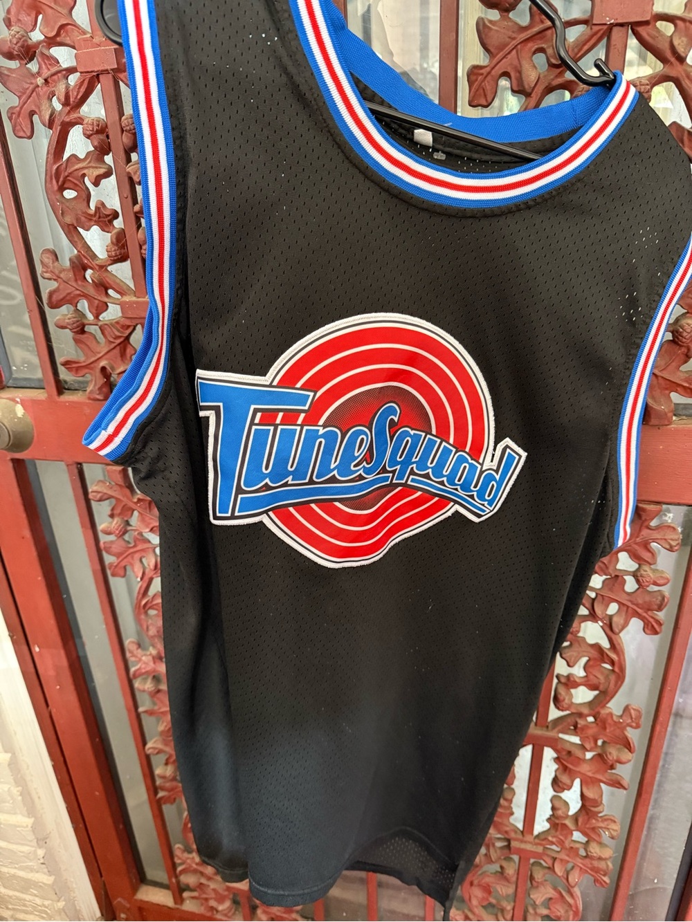 Tune Squad  Jersey With Stitched Logo Michael Jordan Stitched Lettering On Back.